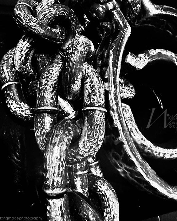 Silver Frankenstein Chains & Shackles