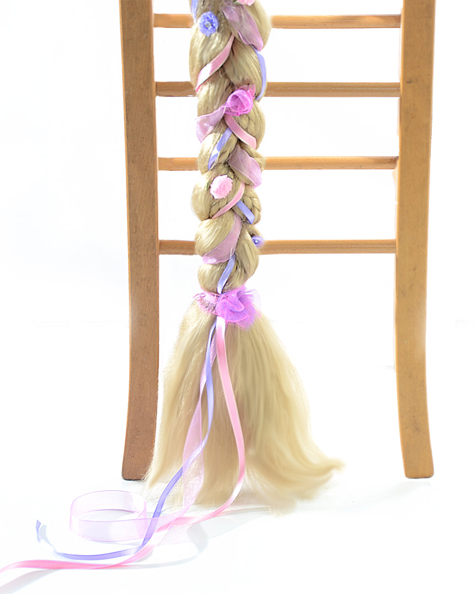 Rapunzel Flower Braid