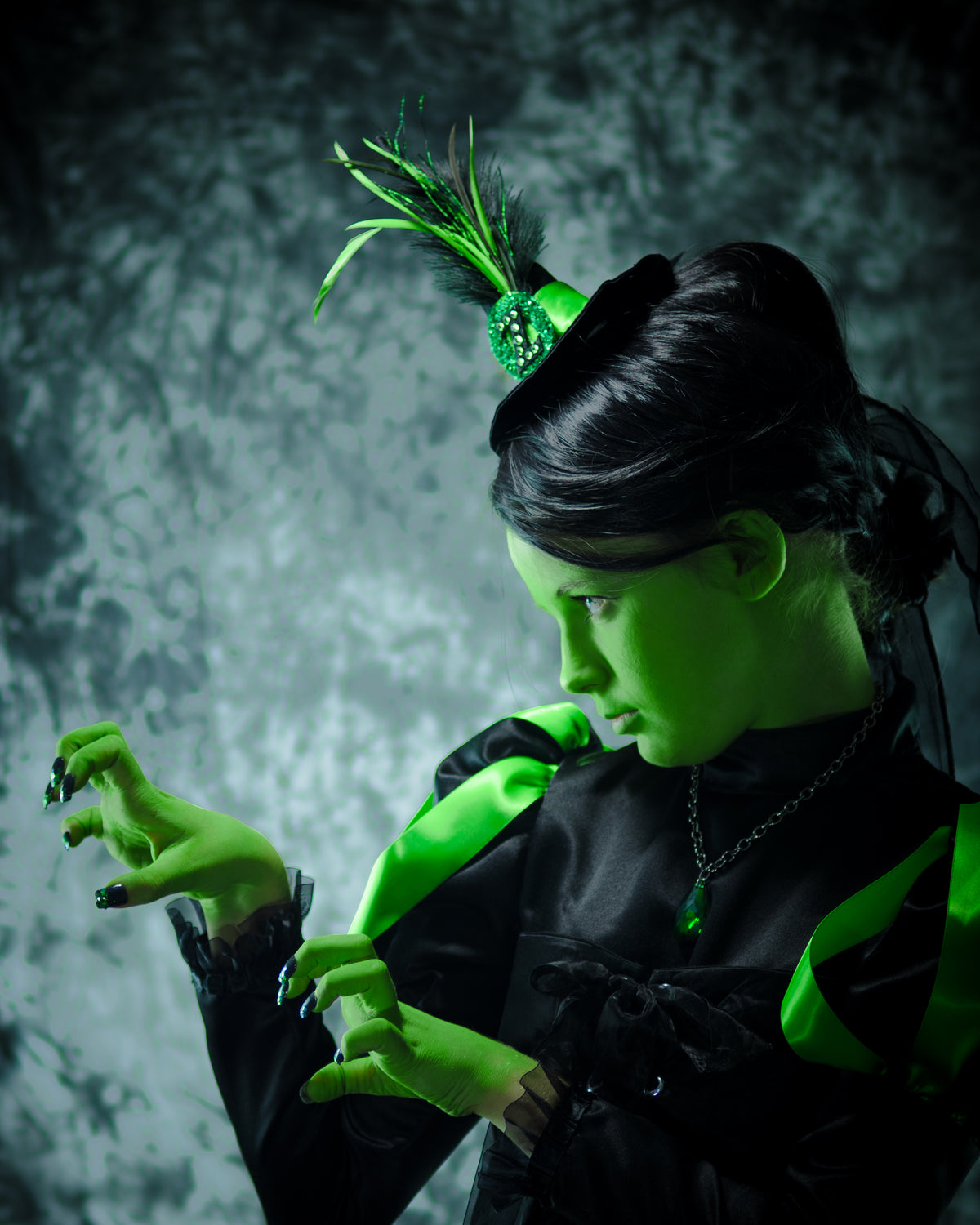 Wicked Witch Oz Fascinator Hat