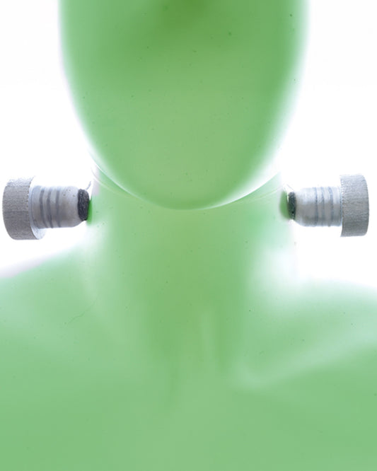 Frankenstein Silver Neck Bolts