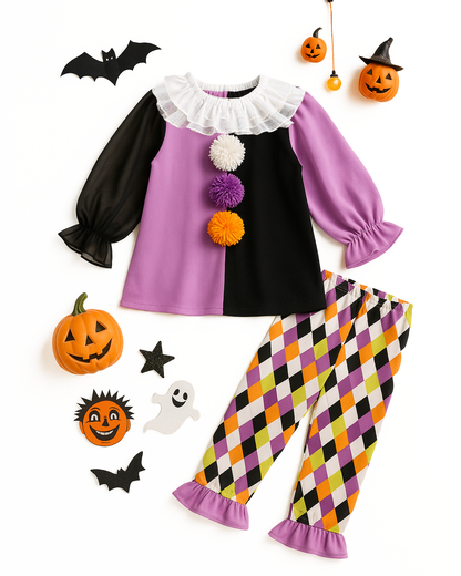 Halloween Harlequin Playset