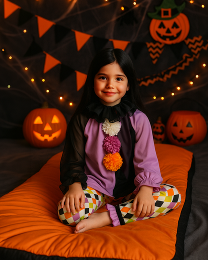 Halloween Harlequin Playset