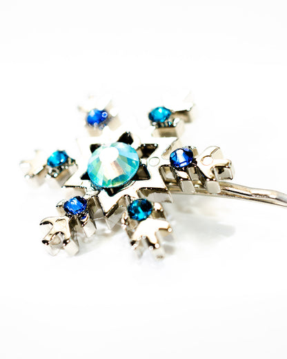 Frozen Snowflake Hairpins